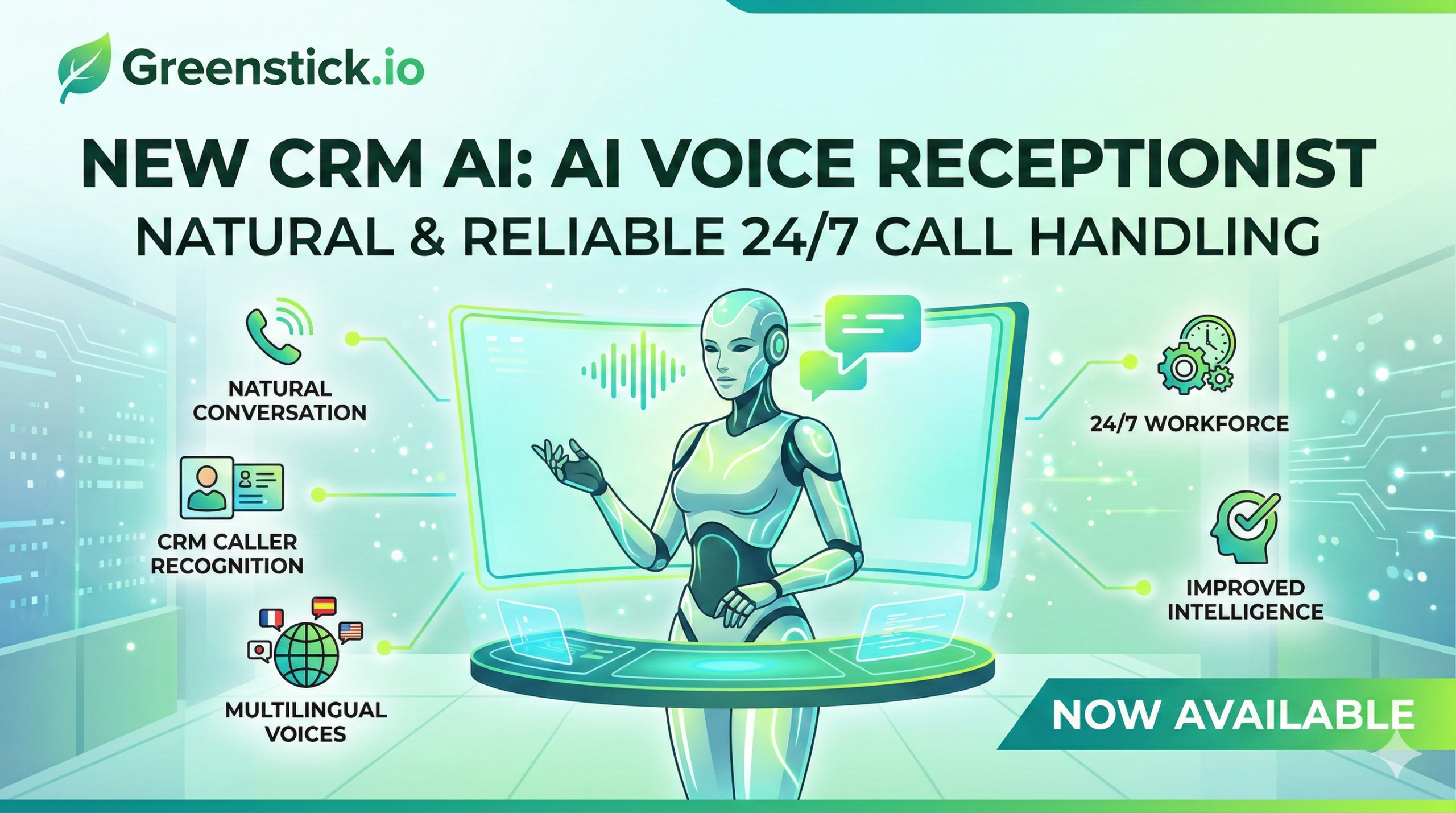 Introducing the AI Voice Receptionist Natural 24:7 Call Handling